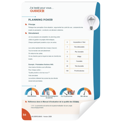 Atelier "Planning Poker"